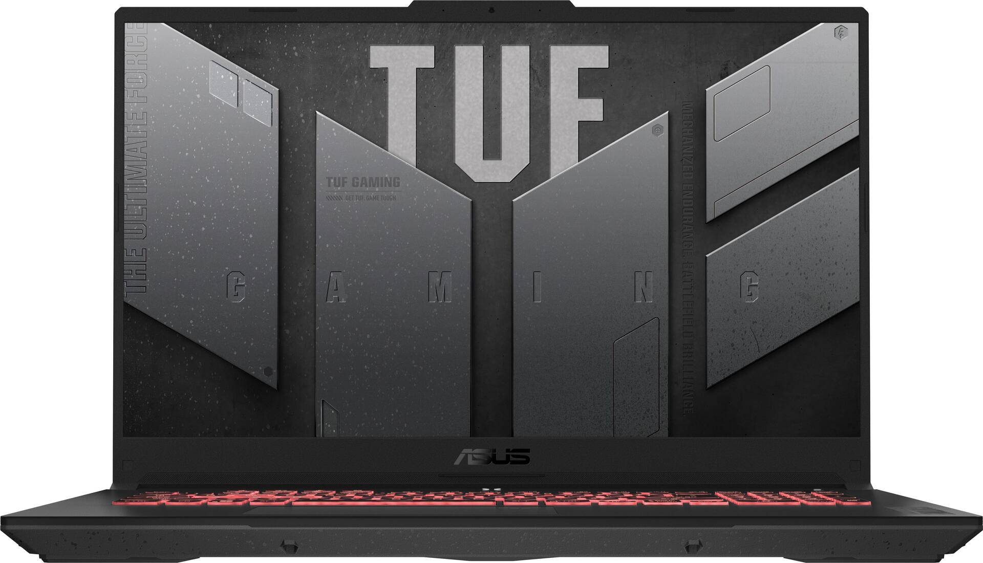 ASUS TUF Gaming A17 FA707NV-HX048W Laptop 43,9 cm (17.3) Full HD AMD Ryzen 7 7735HS 16 GB DDR5-SDRAM 1 TB SSD NVIDIA GeForce RTX 4060 Wi-Fi 6 (802.11ax) Windows 11 Home Schwarz - Grau (90NR0E35-M002V0) von Asus