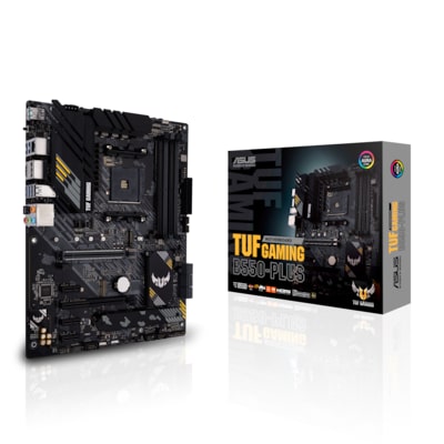 ASUS TUF Gaming B550-Plus Gaming ATX Mainboard Sockel AM4 M.2/USB3.2/HDMI/DP von Asus