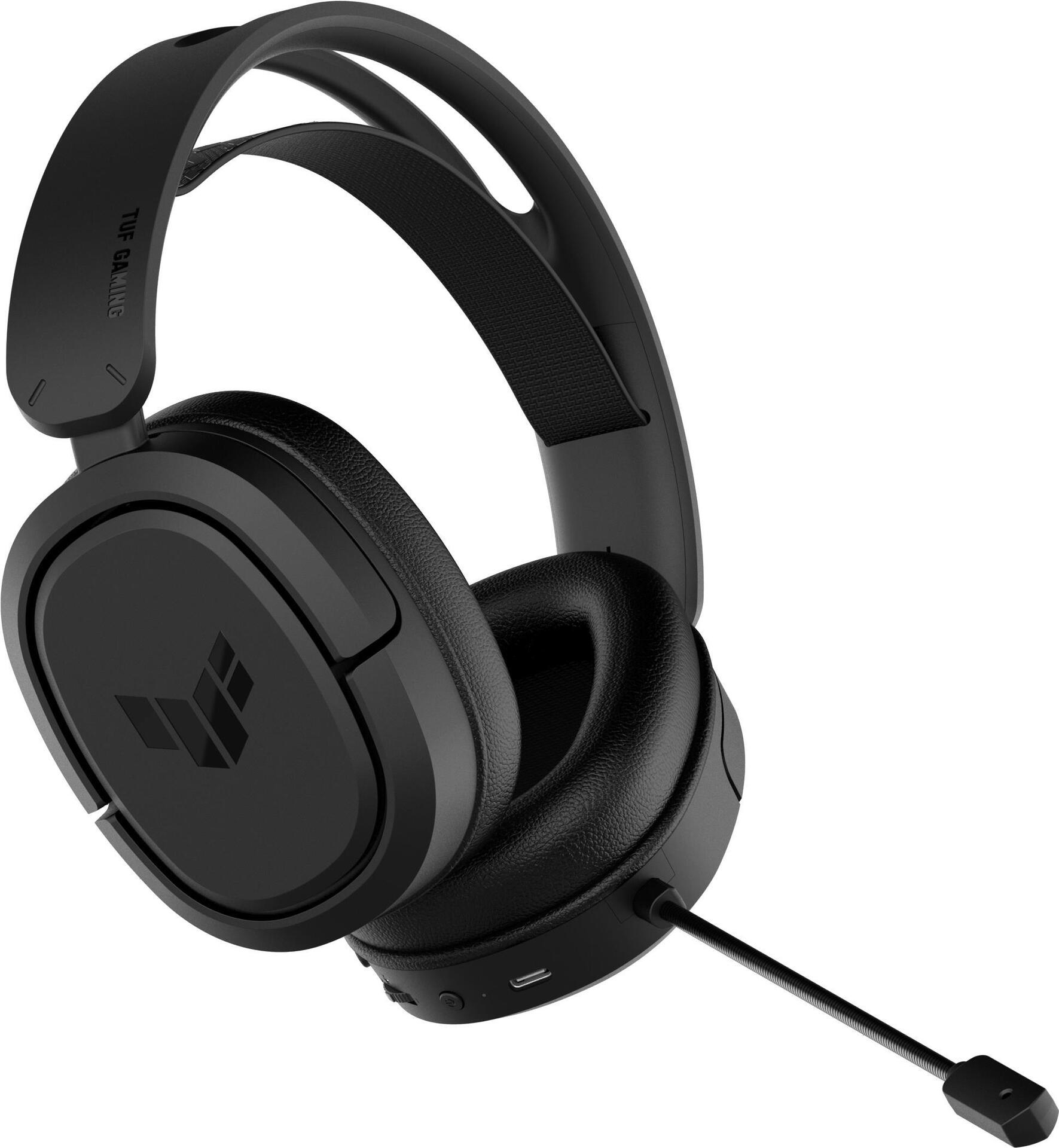ASUS TUF Gaming H1 Wireless - Headset - ohrumschließend - 2,4 GHz - kabellos - Schwarz ASUS TUF Gaming H1 Wireless - Headset - ohrumschließend - 2,4 GHz - kabellos - Schwarz von Asus