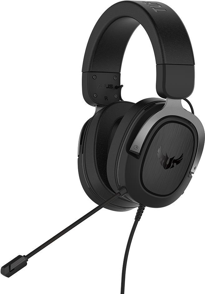 ASUS TUF Gaming H3 Kopfhörer Kopfband Schwarz - Grau (90YH028G-B1UA00) von Asus
