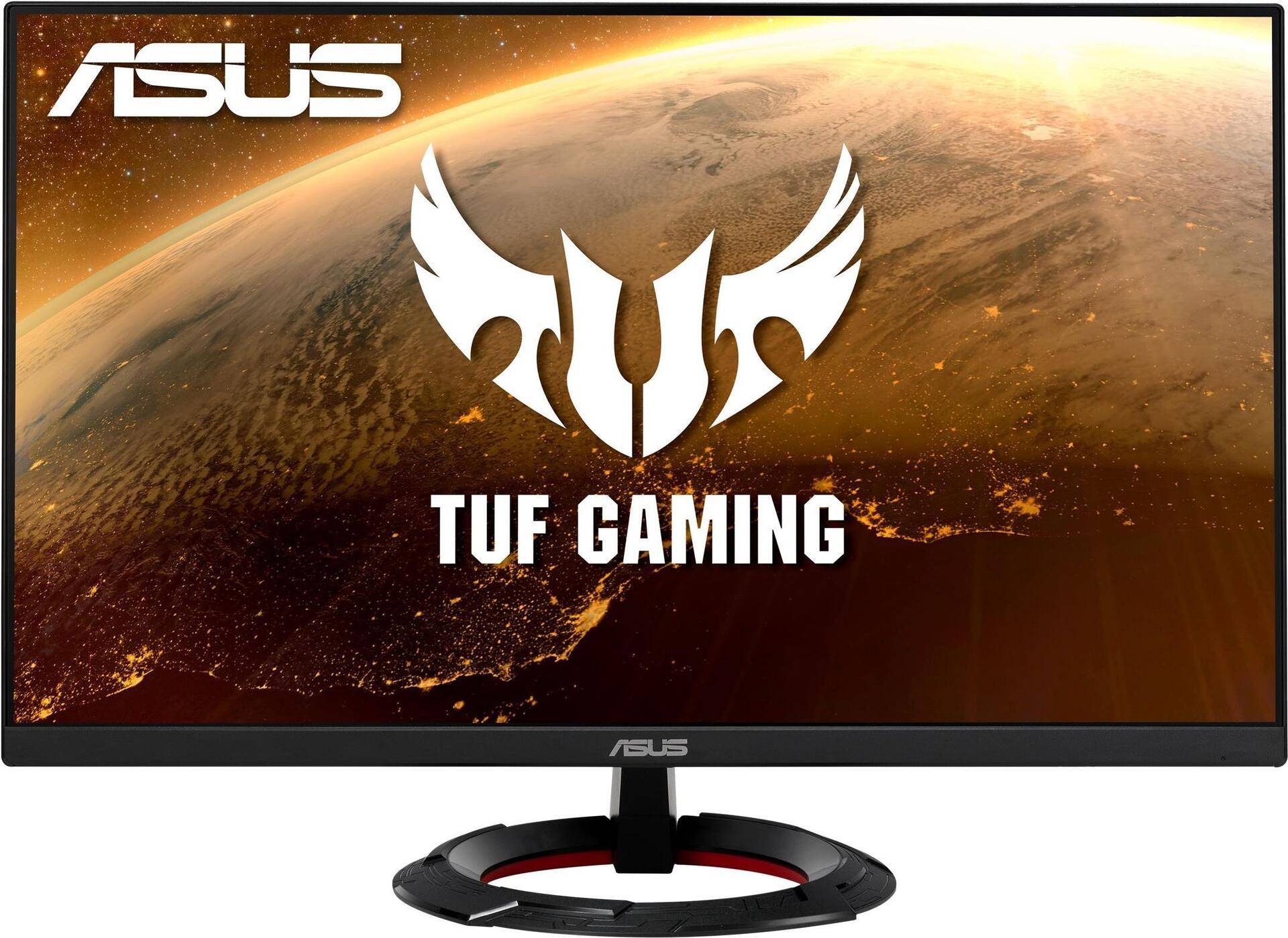 ASUS TUF Gaming VG249Q1R - LED-Monitor - 60.5 cm (23.8) - 1920 x 1080 Full HD (1080p) - IPS - 250 cd/m² - 1000:1 - 1 ms - 2xHDMI, DisplayPort - Lautsprecher [Energieklasse G] - Sonderposten von Asus