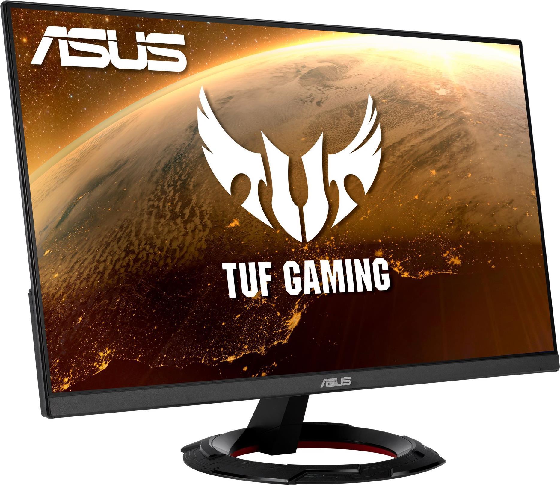 ASUS TUF Gaming VG249Q1R - LED-Monitor - 60.5 cm (23.8) - 1920 x 1080 Full HD (1080p) - IPS - 250 cd/m² - 1000:1 - 1 ms - 2xHDMI, DisplayPort - Lautsprecher [Energieklasse G] von Asus