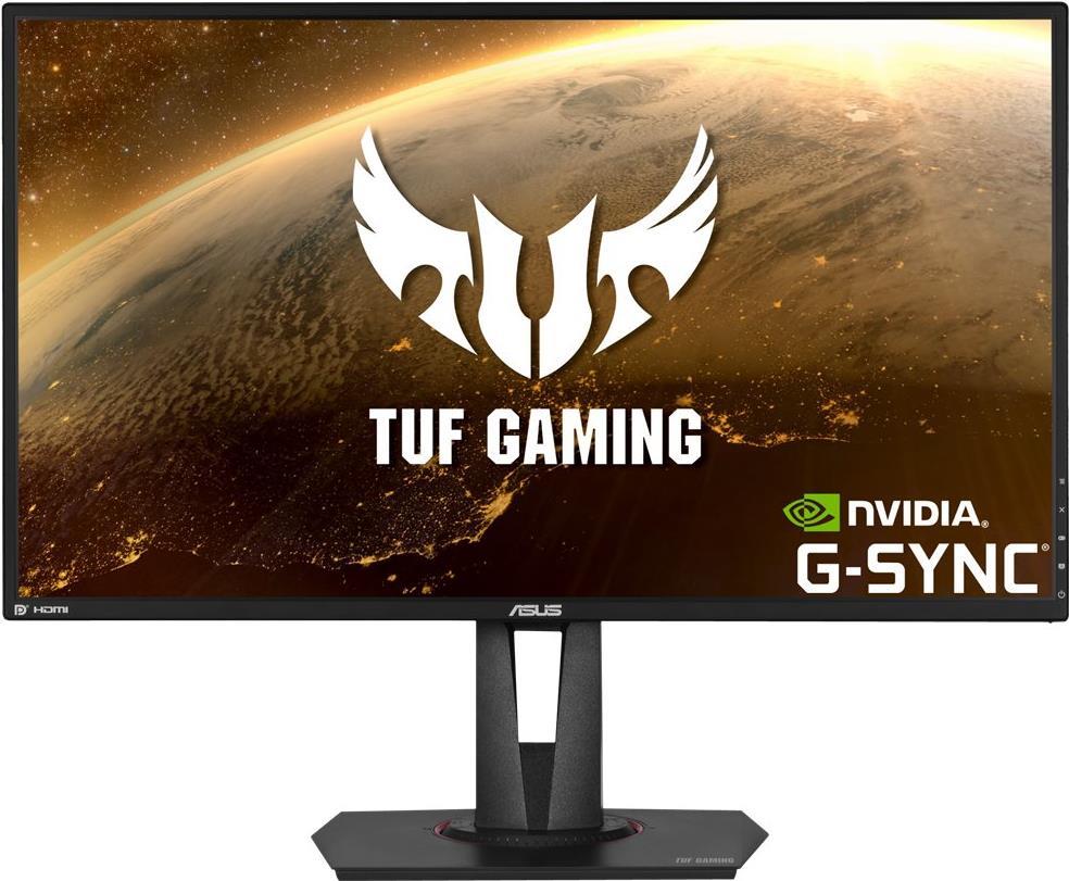 ASUS TUF Gaming VG27AQ - LED-Monitor - 68,47 cm (27) - 2560 x 1440 WQHD - IPS - 350 cd/m² - 1000:1 - 1 ms - 2xHDMI, DisplayPort - Lautsprecher - Schwarz (90LM0500-B01370) von Asus