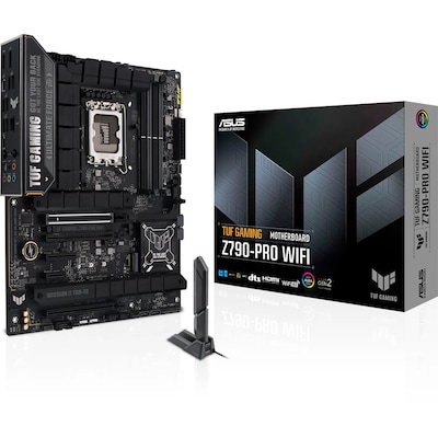 ASUS TUF Gaming Z790-Pro WIFI ATX Mainboard Sockel 1700 DP/HDMI/USB-C ASUS TUF Gaming Z790-Pro WIFI ATX Mainboard Sockel 1700 DP/HDMI/USB-C von Asus