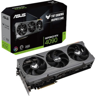 ASUS TUF GeForce RTX 4090 Gaming Grafikkarte, 24GB GDDR6X, 2xHDMI, 3xDP von Asus