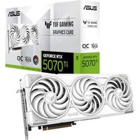 ASUS TUF GeForce RTX 5070 TI Gaming OC WHITE 16GB TUF-RTX5070TI-O16G-GAMING DDR7 Grafikkarte DP/HDMI ASUS TUF GeForce RTX 5070 TI Gaming OC WHITE 16GB TUF-RTX5070TI-O16G-GAMING DDR7 Grafikkarte DP/HDMI von Asus