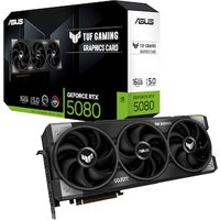 ASUS TUF-RTX5080-16G-GAMING Grafikkarte 16GB GDDR7, 2xHDMI, 3xDP ASUS TUF-RTX5080-16G-GAMING Grafikkarte 16GB GDDR7, 2xHDMI, 3xDP von Asus