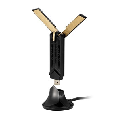 ASUS USB-AX56 Dual-Band AX1800 USB-WLAN-Adapter mit Stand ASUS USB-AX56 Dual-Band AX1800 USB-WLAN-Adapter mit Stand von Asus