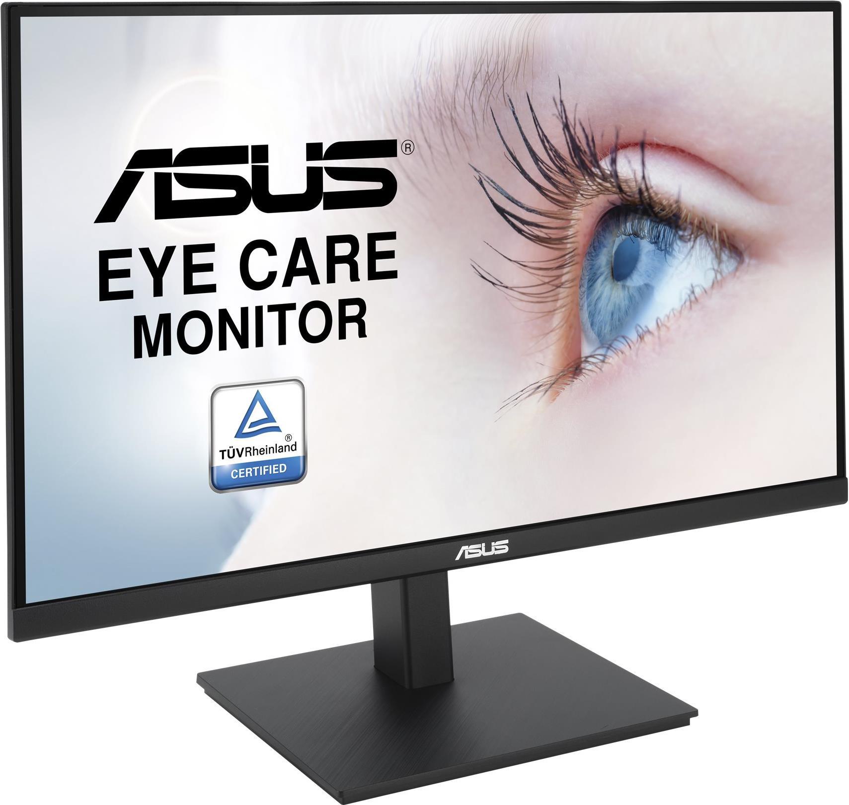 ASUS VA27AQSB - LED-Monitor - 68,6 cm (27) - 2560 x 1440 2K QHD @ 75 Hz - IPS - 350 cd/m² - 1000:1 - 1 ms - HDMI, DisplayPort - Lautsprecher - Schwarz (90LM06G0-B01170) von Asus