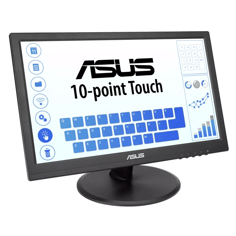 ASUS VT168HR 39,6 cm (15.6 ) 1366 x 768 Pixel Multitouch Schwarz (90LM02G1-B04170) von Asus