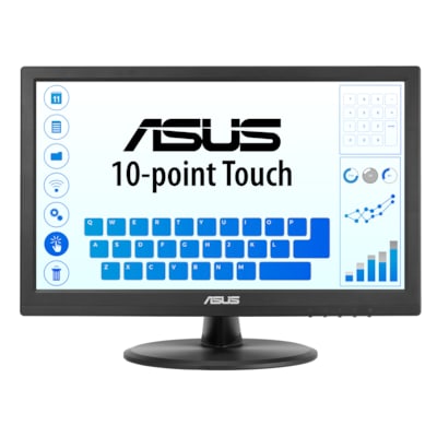 ASUS VT168HR 39,6cm (15,6") WXGA 16:9 TN Touch Monitor HDMI/VGA/USB von Asus