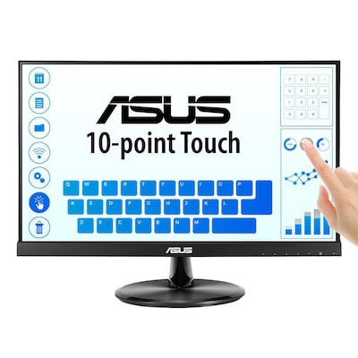 ASUS VT229H 54,6cm (21,5") 16:9 Touch-Monitor VGA/HDMI/USB 5ms IPS von Asus