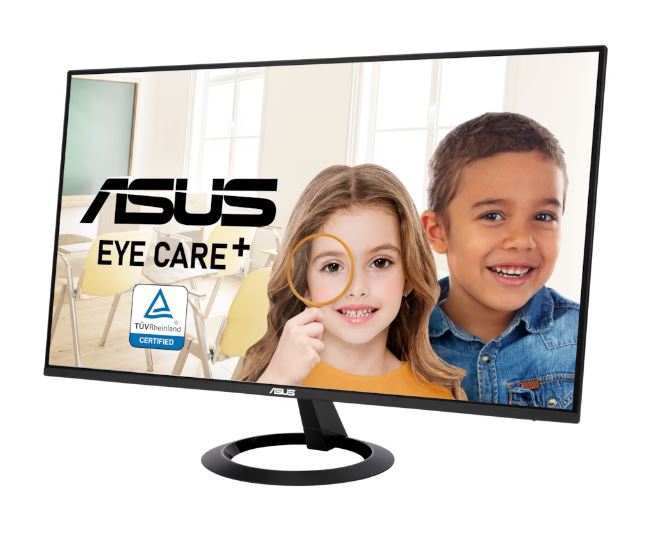 ASUS VZ27EHF - LED-Monitor - 68.6 cm (27) - 1920 x 1080 Full HD (1080p) @ 100 Hz - IPS - 250 cd/m² - 1300:1 - 1 ms - HDMI - Schwarz [Energieklasse D] (90LM07B0-B01470) von Asus