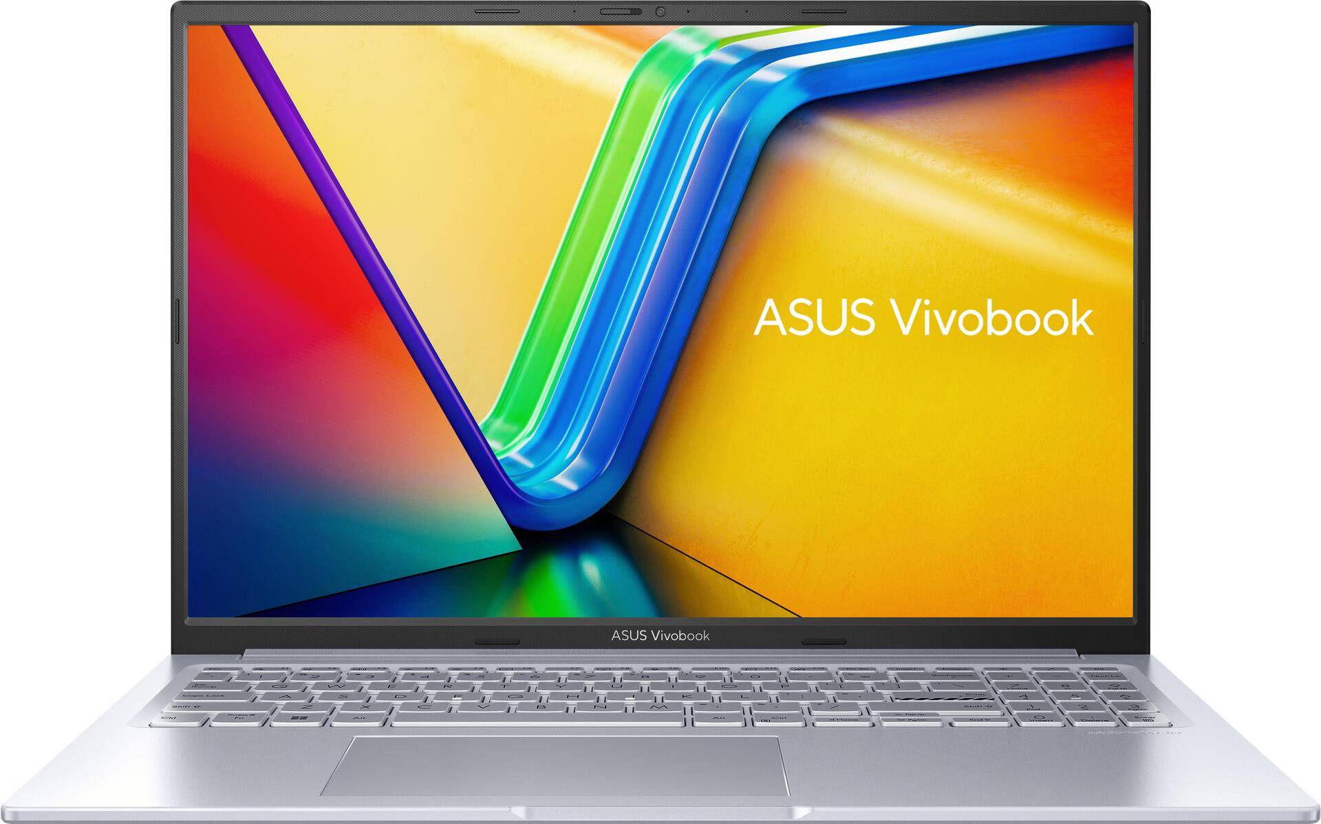 ASUS VivoBook 16X OLED M3604YA-L2005W - 180°-Scharnierdesign - AMD Ryzen 7 7730U - Win 11 Home - Radeon Graphics - 16 GB RAM - 1 TB SSD NVMe - 40.6 cm (16) OLED 3840 x 2400 (WQUXGA) - Wi-Fi 6, Bluetooth - Cool Silver - kbd: Niederländisch (90NB11A2-M004Z0) von Asus