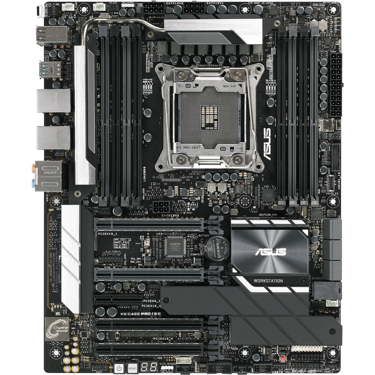 ASUS WS C422 PRO/SE Mainboard Sockel für Intel Xeon von Asus