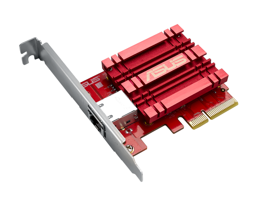 ASUS XG-C100C V2 LAN Adapter - 10 Gbit/s LAN, RJ45, PCIe, abwärtskompatibel (90IG0760-MO0B00) von Asus