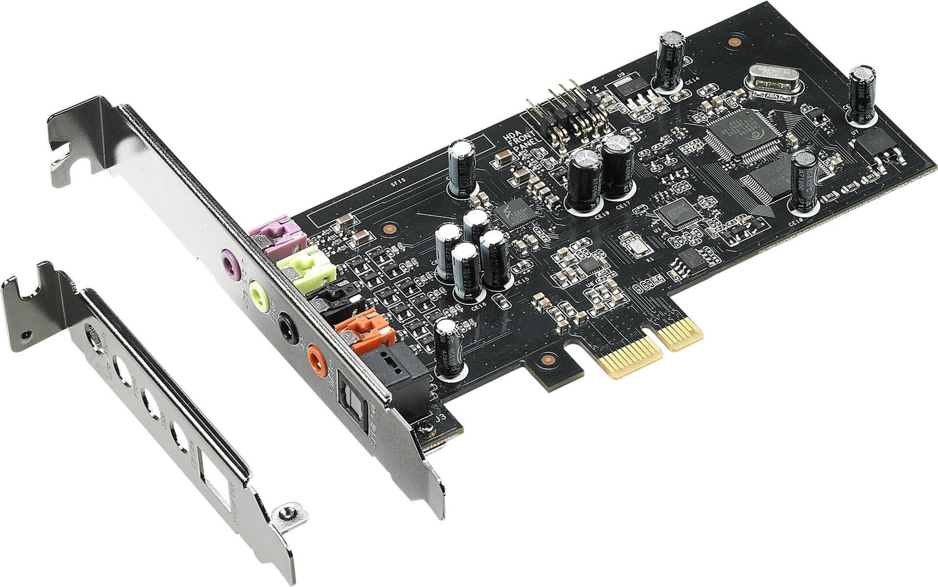 ASUS XONAR SE - Soundkarte - 24-Bit - 192 kHz - 116 dB S/N - 5,1 - PCIe - CM6620A - Low-Profile (90YA00T0-M0UA00) von Asus