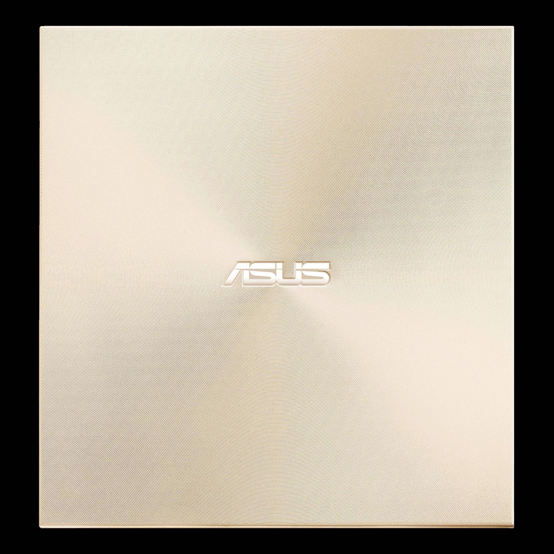 ASUS ZenDrive U8M SDRW-08U8M-U - Laufwerk - DVD+/-RW (+/-R DL) - 8x/8x - USB-C - extern - Gold (90DD0295-M29000) von Asus