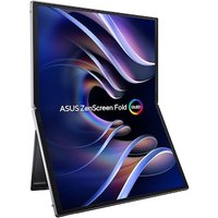 ASUS ZenScreen Fold OLED MQ17QH 43,9cm (17,3") QHD OLED Mobiler Monitor 4:3 miniHDMI/USB-C 0,2ms Kickstand von Asus