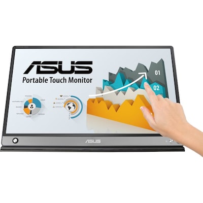 ASUS ZenScreen MB16AMT 39,6cm(15,6") FHD IPS Touch Monitor 16:9 mHDMI/USB-C Akku von Asus