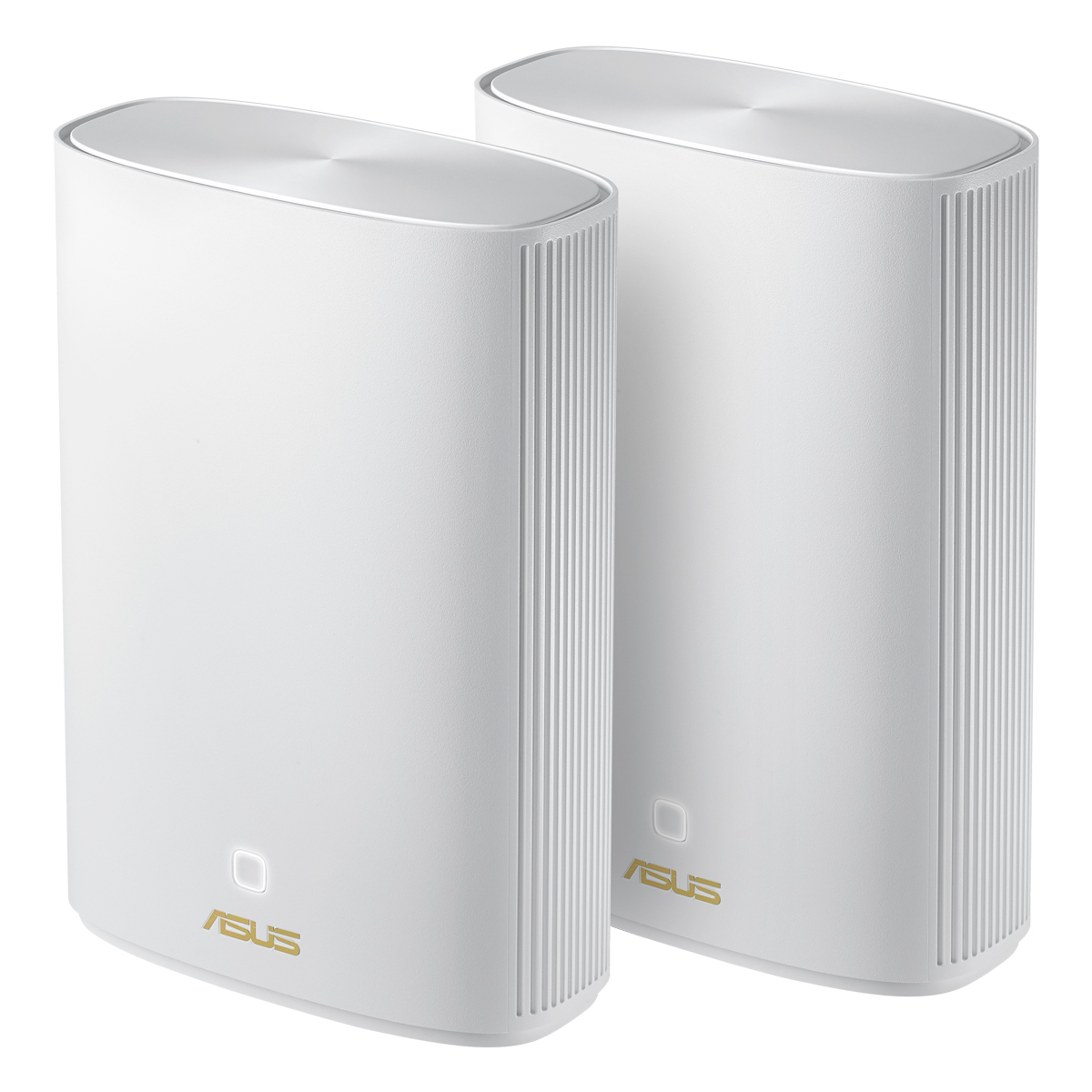 ASUS ZenWiFi AX Hybrid XP4 WLAN Mesh System 2er Pack Weiß [WiFi 6 (802.11ax), Dual-Band, bis zu 1.800 Mbit/s] von Asus