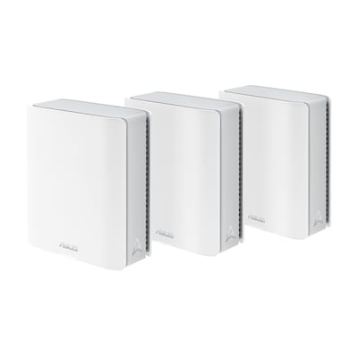 ASUS ZenWiFi BT10 BE18000 Weiß Tri-Band WiFi 7 Smart AiMesh Extendable Router 3er Pack von Asus