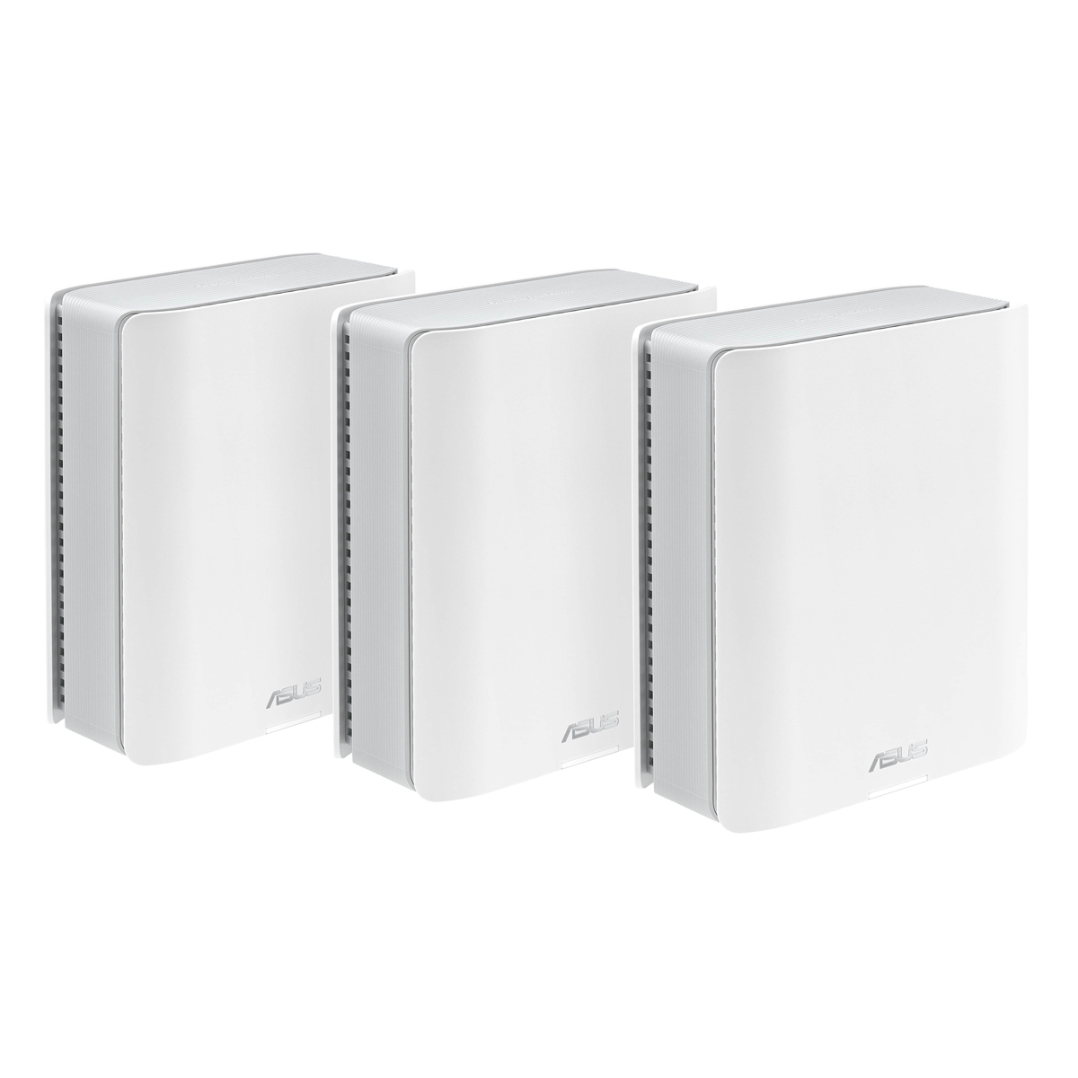 ASUS ZenWiFi BT10 WiFi 7 Smart Mesh System 3er-Pack WLAN BE18000 Triband, 2x 10GbE + 1x 1GbE (pro Einheit), Abdeckung bis zu 780 m² von Asus