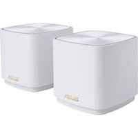 ASUS ZenWiFi XD5 AX3000 2er Set Weiß kombinierbarer Router Home Mesh WiFi 6 System von Asus