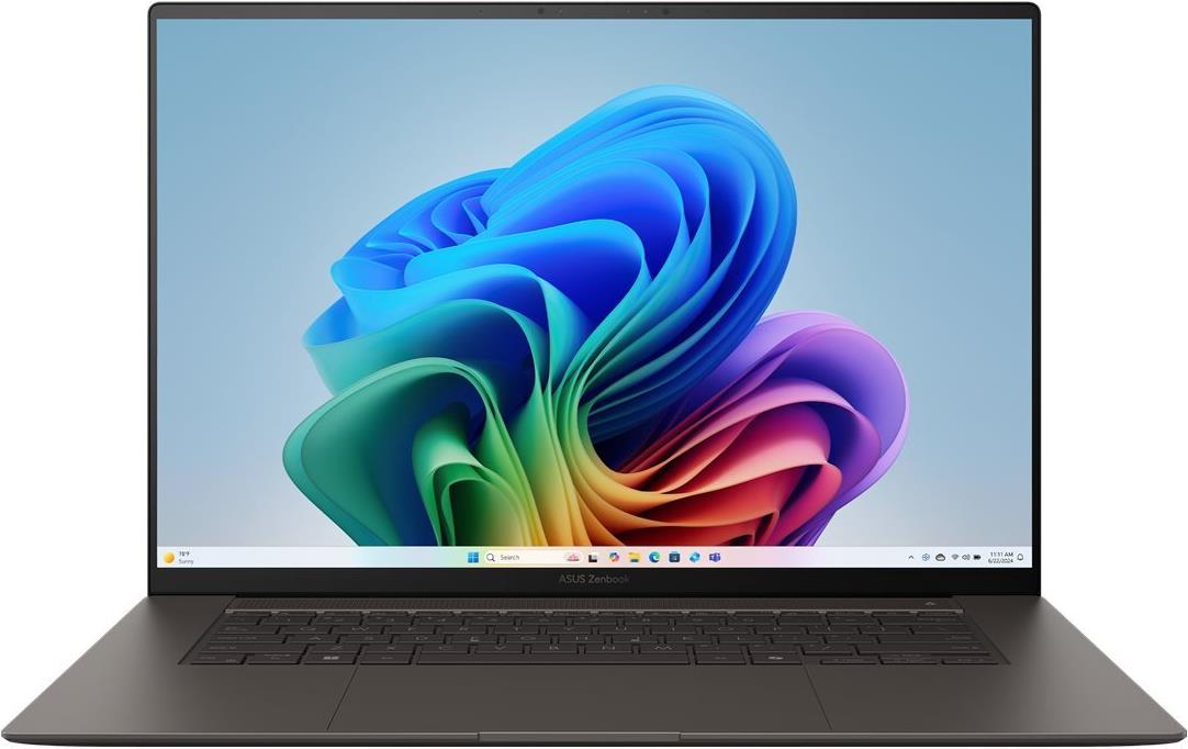 ASUS Zenbook S 16 UM5606WA-RK333W grau Windows 11 Home 64-Bit 40.6 cm 16 Zoll & (90NB13M1-M00LE0) von Asus