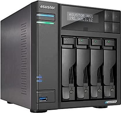 ASUSTOR Lockerstor NAS AS6704T 4-Bay (90-AS6704T) von Asus