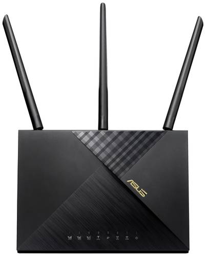 Asus 4G-AX56 AX1800 Cat. 6 Router Integriertes Modem: UMTS, LTE 2.4GHz, 5GHz 1201MBit/s Asus 4G-AX56 AX1800 Cat. 6 Router Integriertes Modem: UMTS, LTE 2.4GHz, 5GHz 1201MBit/s von Asus