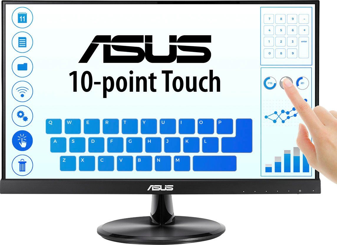 Asus ASUS Monitor LED-Monitor (54,6 cm/21,5 , 1920 x 1080 px, Full HD, 5 ms Reaktionszeit, 60 Hz, IPS-LED)" von Asus