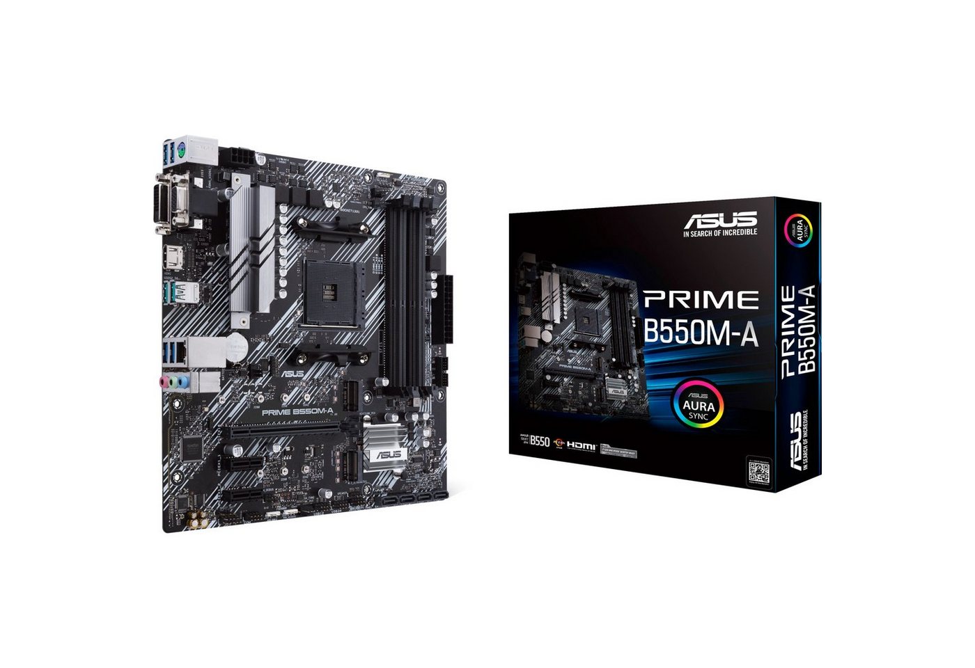 Asus ASUS PRIME B550M-A, Mainboard Mainboard AURA Sync Asus ASUS PRIME B550M-A, Mainboard Mainboard AURA Sync von Asus