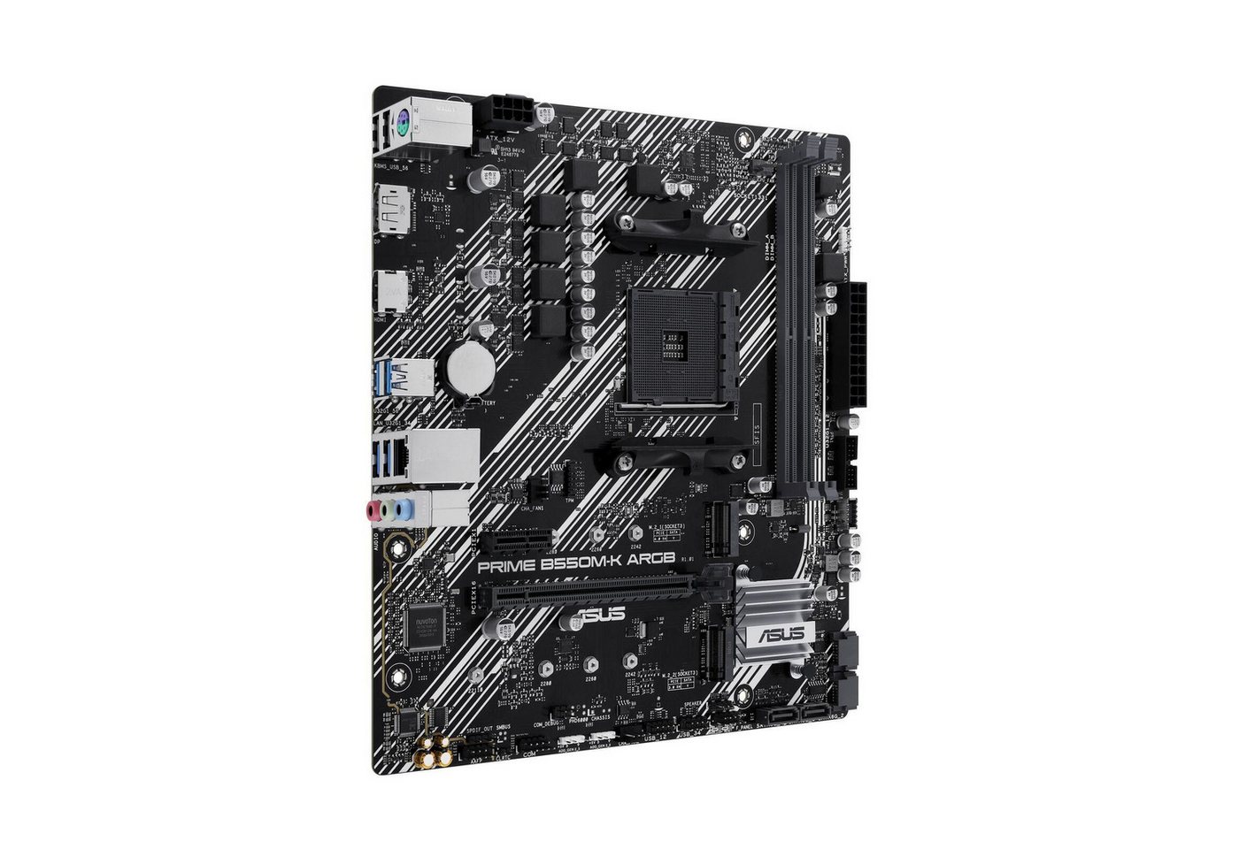 Asus ASUS PRIME B550M-K ARGB Gaming Mainboard Sockel AM Mainboard Asus ASUS PRIME B550M-K ARGB Gaming Mainboard Sockel AM Mainboard von Asus