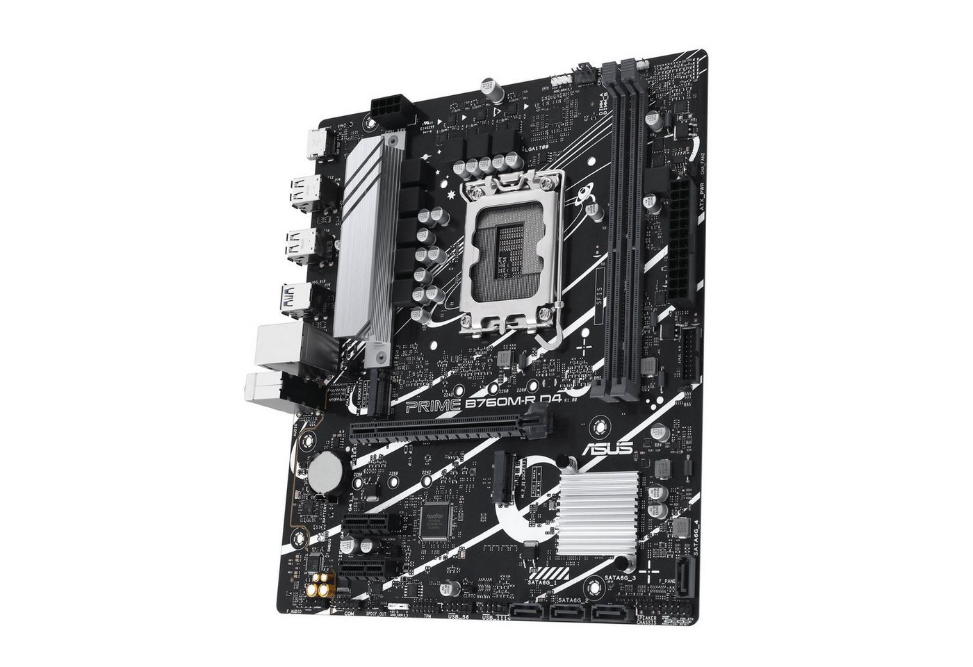 Asus ASUS PRIME B760M-R D4 Gaming Mainboard Sockel Inte Mainboard Asus ASUS PRIME B760M-R D4 Gaming Mainboard Sockel Inte Mainboard von Asus