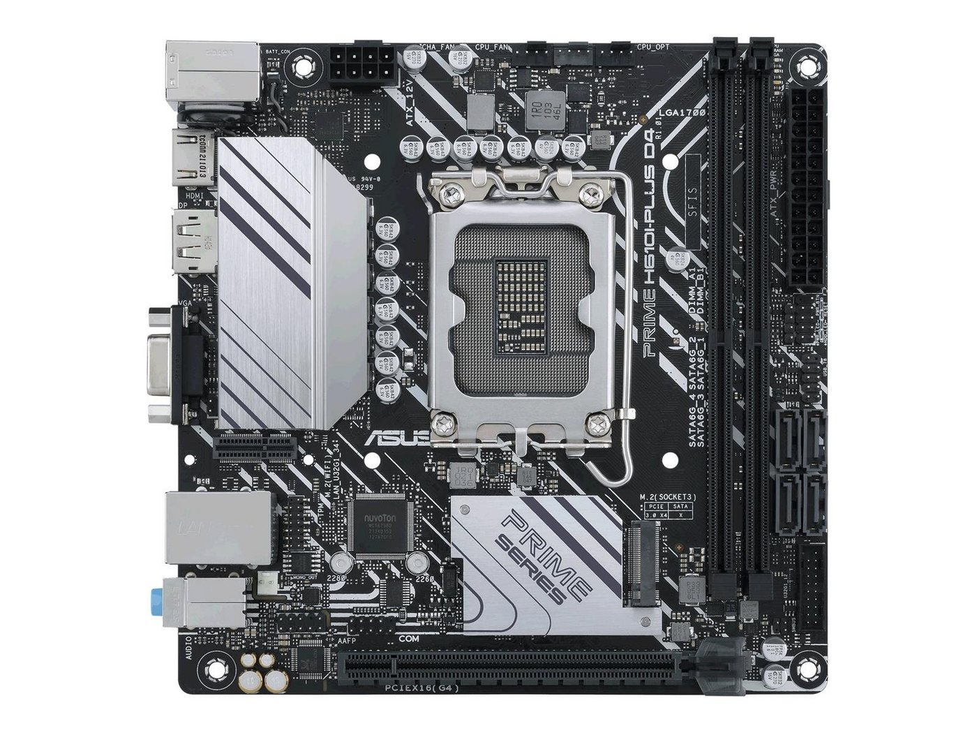 Asus ASUS PRIME H610I-PLUS D4-CSM S1700 Mainboard von Asus