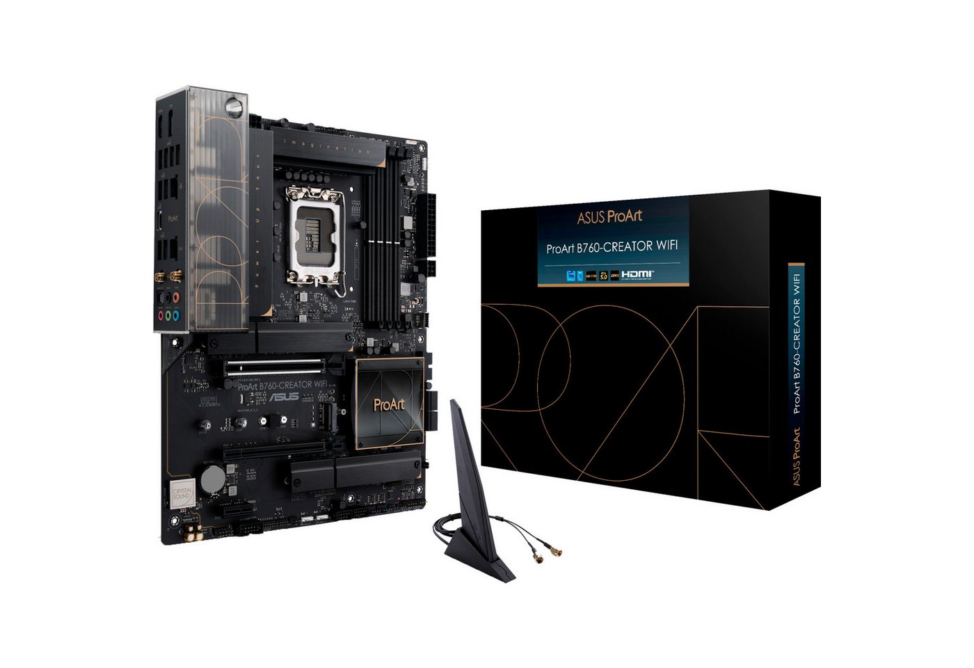 Asus ASUS PROART B760-CREATOR WIFI, Mainboard Mainboard AURA Sync Asus ASUS PROART B760-CREATOR WIFI, Mainboard Mainboard AURA Sync von Asus