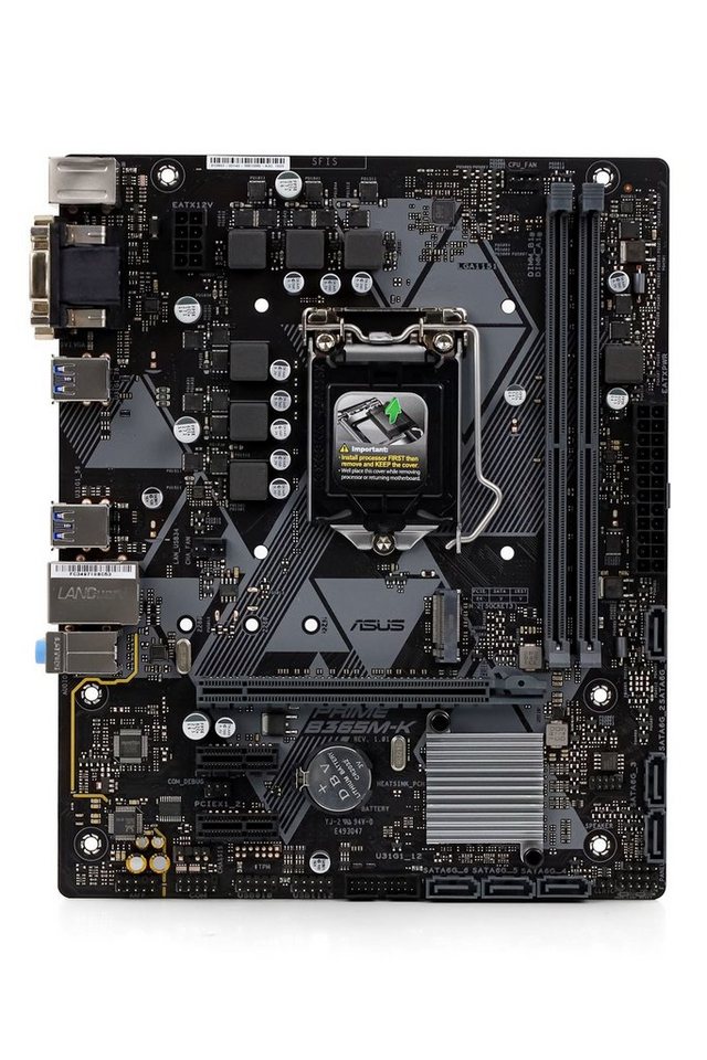 Asus ASUS Prime B365M-K Gaming Mainboard Sockel 1151 mATX, DDR4, M.2 90MB1 Mainboard von Asus