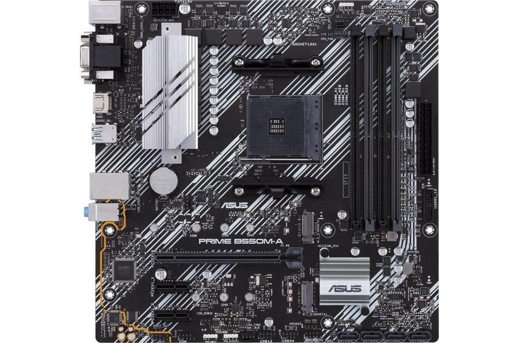 Asus ASUS Prime B550M-A 90MB14I0-M0EAY0 Mainboard Asus ASUS Prime B550M-A 90MB14I0-M0EAY0 Mainboard von Asus
