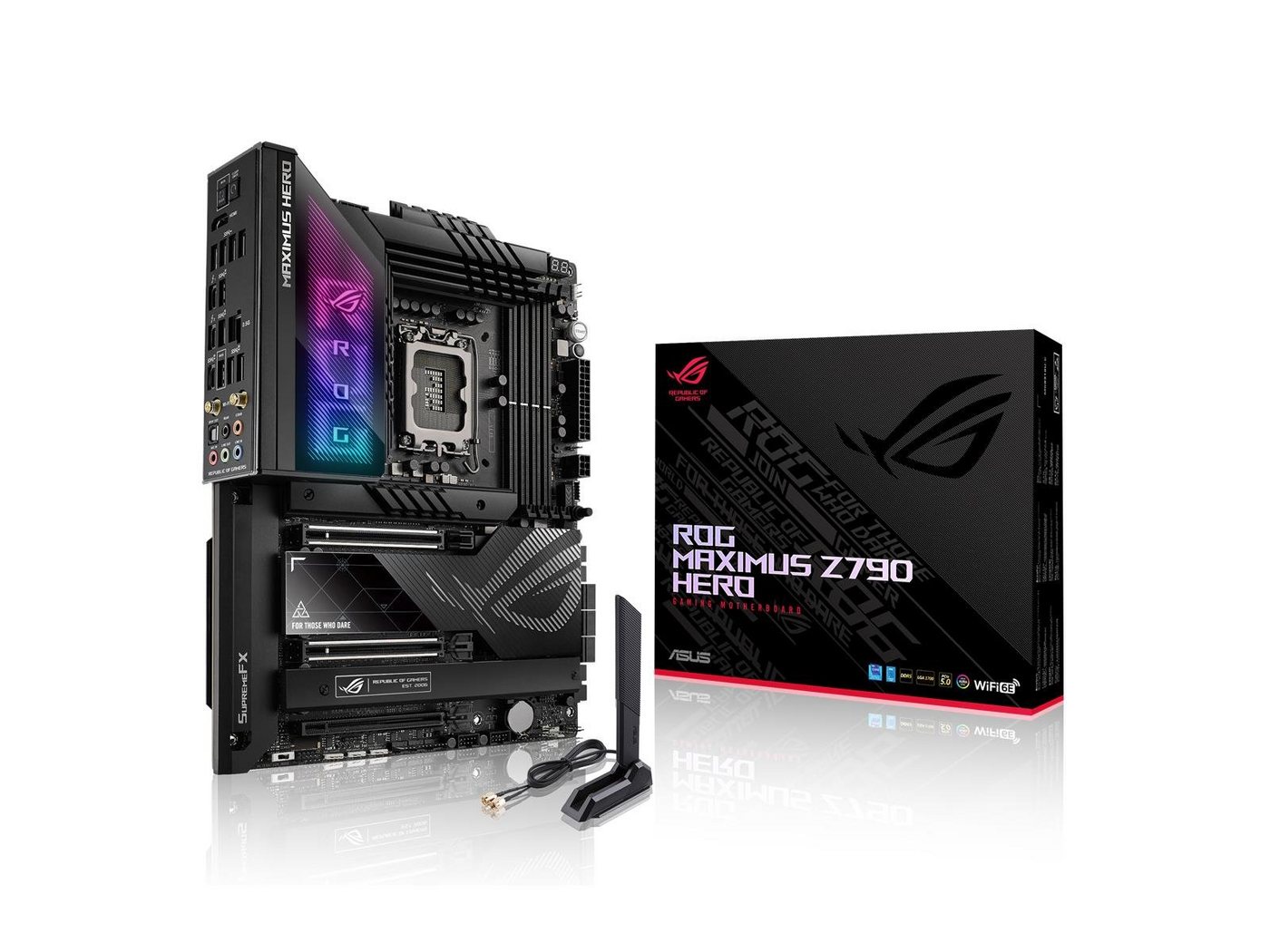 Asus ASUS ROG MAXIMUS Z790 HERO S1700 Mainboard von Asus