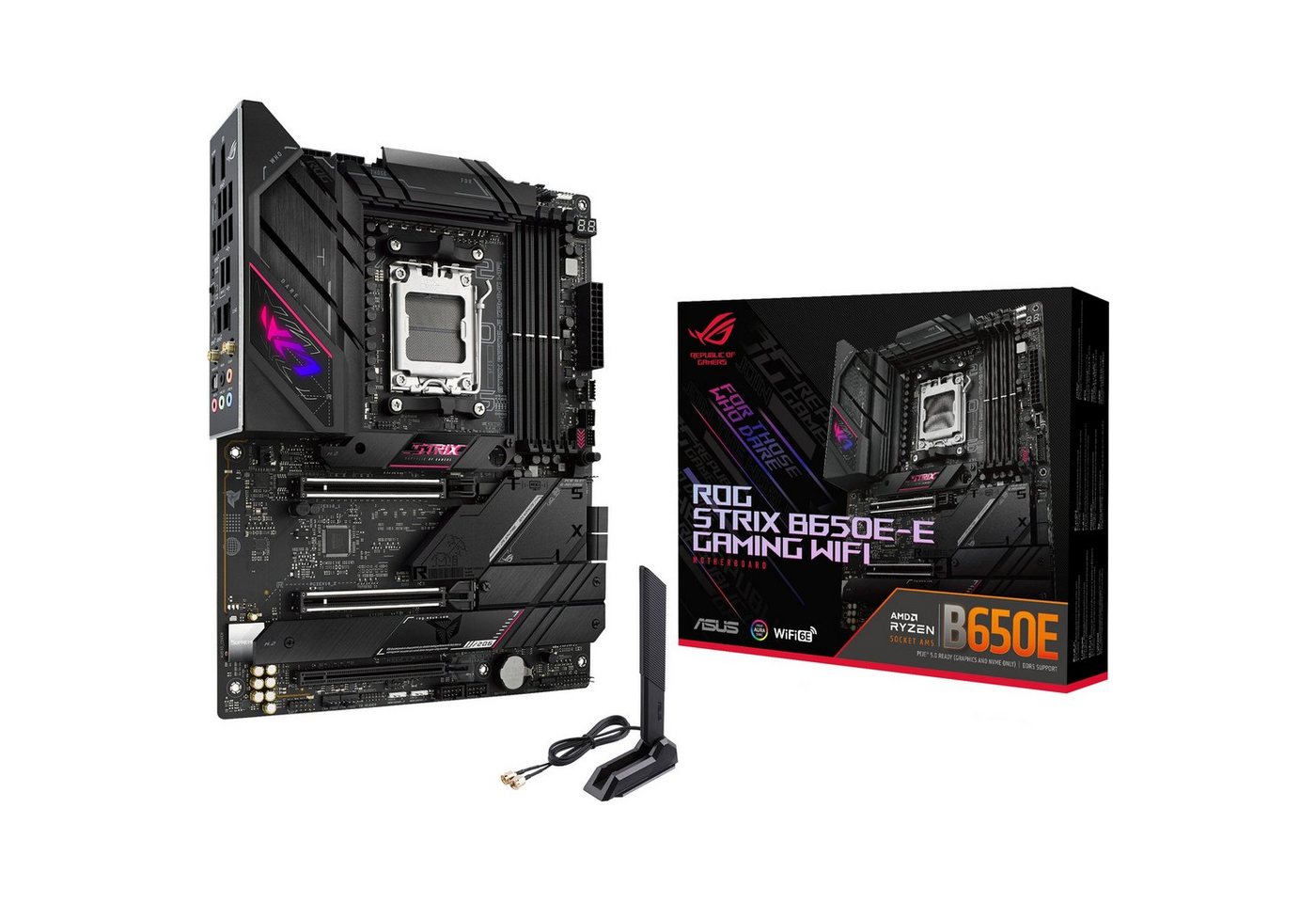 Asus ASUS ROG STRIX B650E-E GAMING WIFI, Mainboard Mainboard AURA Sync Asus ASUS ROG STRIX B650E-E GAMING WIFI, Mainboard Mainboard AURA Sync von Asus