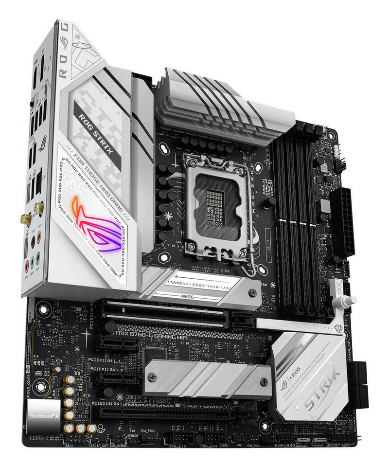 Asus ASUS ROG STRIX B760-G GAMING WIFI Mainboard Sockel Mainboard Asus ASUS ROG STRIX B760-G GAMING WIFI Mainboard Sockel Mainboard von Asus