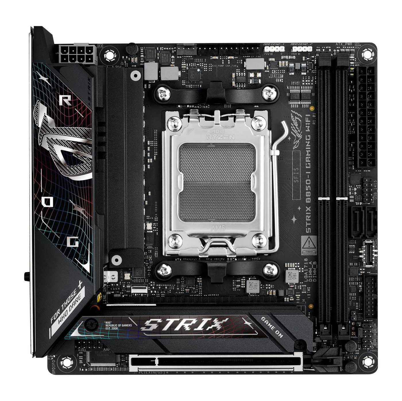 Asus ASUS ROG Strix B850-I Gaming WIFI Mainboard Asus ASUS ROG Strix B850-I Gaming WIFI Mainboard von Asus