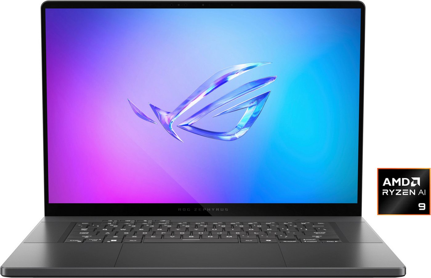 Asus ROG Zephyrus G16 GA605WI-QP055W Gaming-Notebook (40,6 cm/16 Zoll, AMD Ryzen™ AI 9 HX 370, GeForce RTX 4070, 1000 GB SSD) Asus ROG Zephyrus G16 GA605WI-QP055W Gaming-Notebook (40,6 cm/16 Zoll, AMD Ryzen™ AI 9 HX 370, GeForce RTX 4070, 1000 GB SSD) von Asus