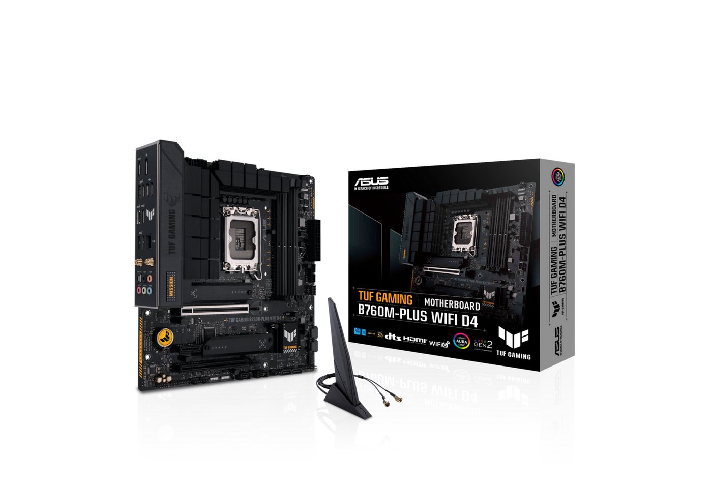 Asus B760M-PLUS WIFI D4 Mainboard von Asus