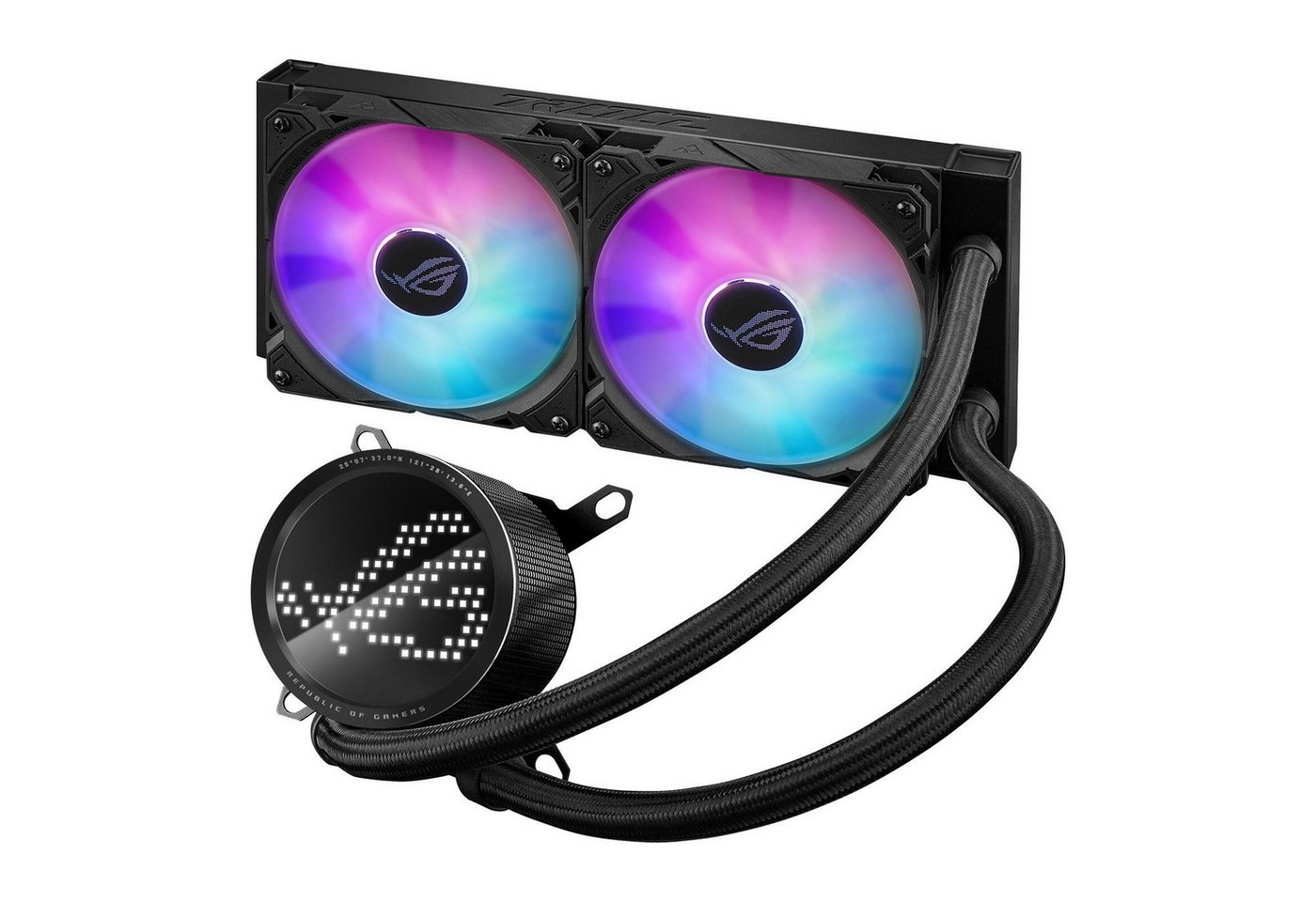 Asus CPU Kühler ASUS ROG Ryuo III 240 RGB All-in-One-Flüssig-CPU-K Asus CPU Kühler ASUS ROG Ryuo III 240 RGB All-in-One-Flüssig-CPU-K von Asus
