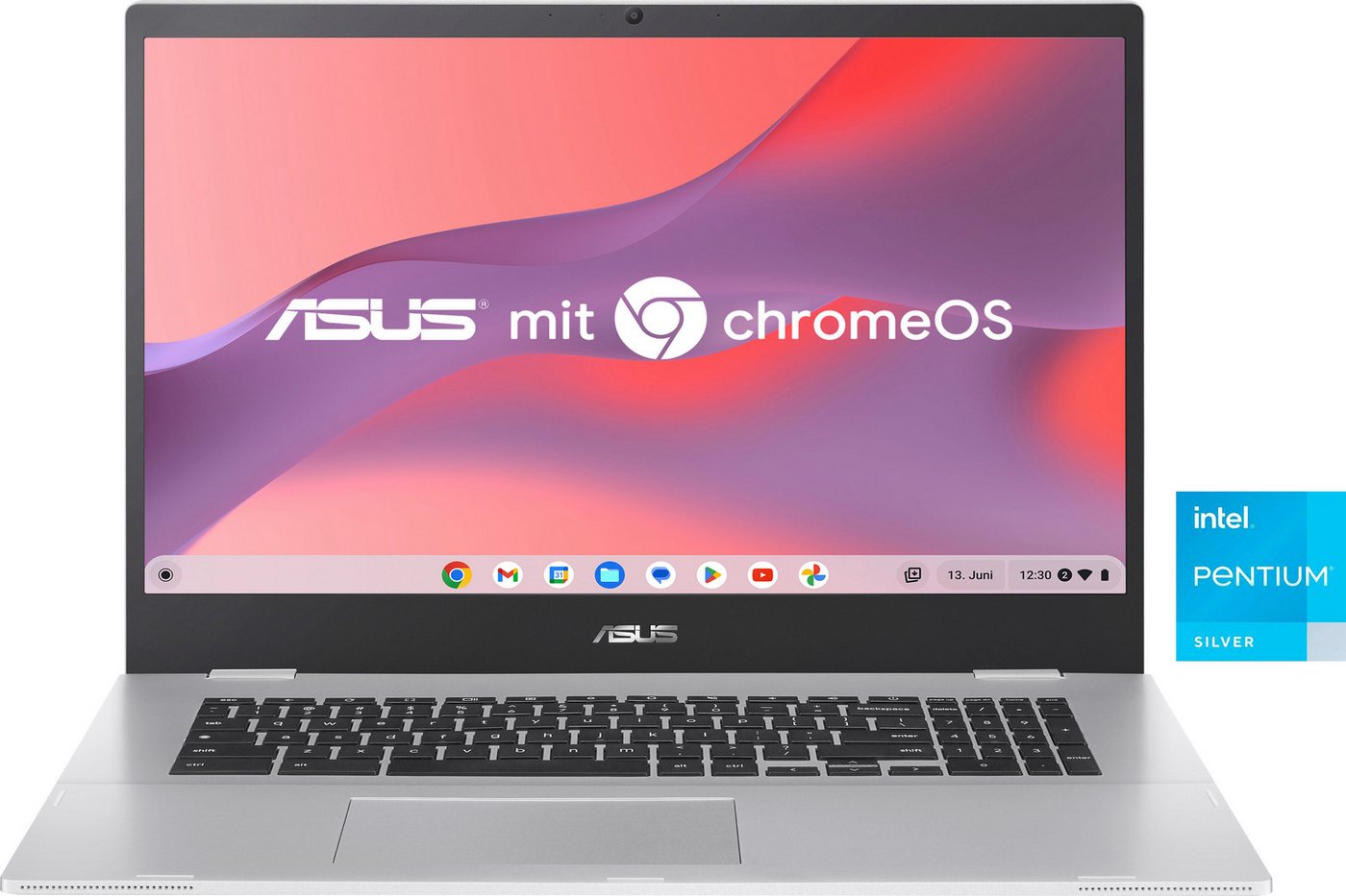 Asus Chromebook CX1 CX1500CKA-EJ0161 Chromebook (39,6 cm/15,6 Zoll, Intel Pentium Silber N6000, UHD Graphics) von Asus