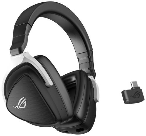 Asus Delta S Wireless Gaming Over Ear Headset Bluetooth® 7.1 Surround Schwarz Mikrofon-Rauschunterd von Asus