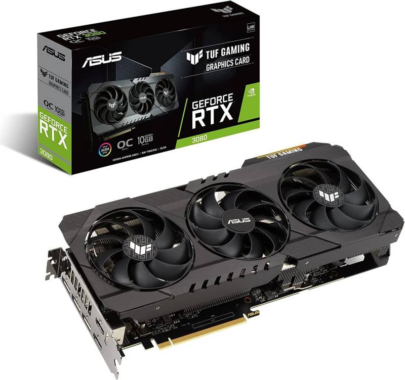 Asus GeForce RTX 3080 TUF Gaming V2 OC 10 GB Grafikkarte (10 GB) von Asus