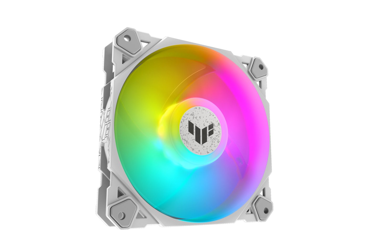Asus Gehäuselüfter TUF Gaming TF120 ARGB White Edition Asus Gehäuselüfter TUF Gaming TF120 ARGB White Edition von Asus